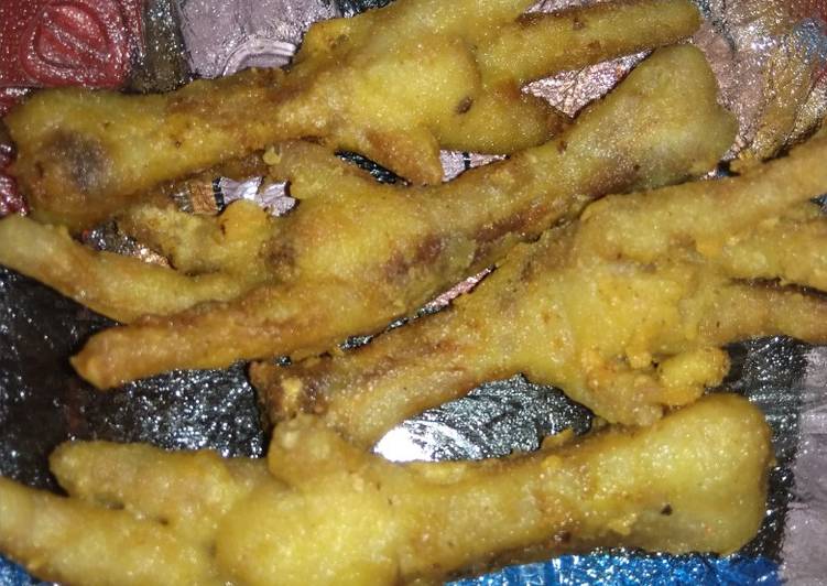 bahan dan cara membuat Ceker Crispy