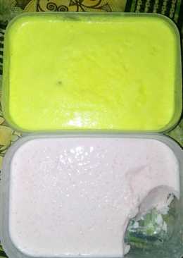 Ice cream rumahan simple bingiiits