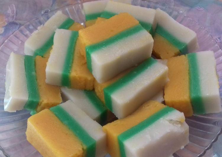 gambar untuk cara membuat Kue Talam Lapis