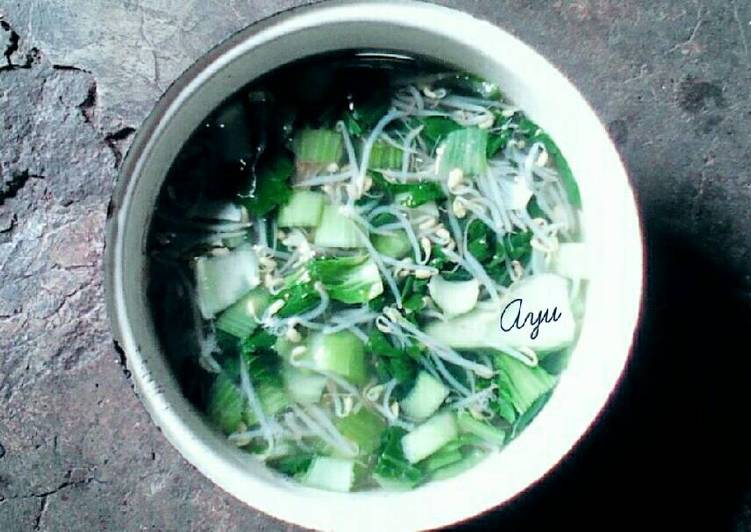 gambar untuk resep Sayur bening pokcoy