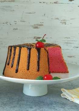 Strawberry Chiffon Cake