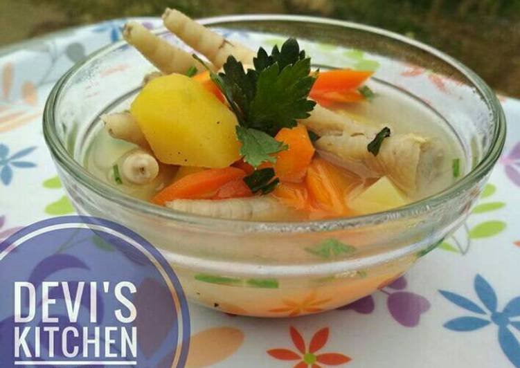 resep Sop ceker