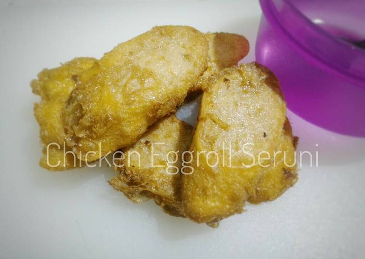 Resep Chicken Eggroll ala Hokben Karya Elisa