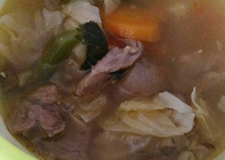 resep masakan Sop daging simple