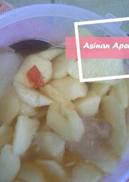 Asinan buah (apel)