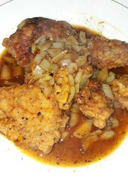 Ayam goreng saus lada hitam