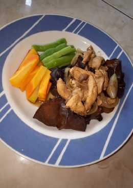 Ayam Jamur Lada Hitam