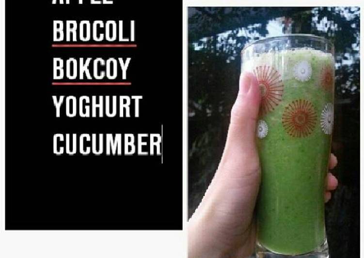 Resep Jus Apel Brokoli Bokcoy Timun Yoghurt Oleh Nia Dasawulan