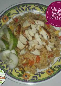 Nasi Goreng bumbu iris super pedas (simple)