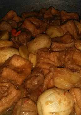 Lapis KeDaLurSoHu (kentang, daging, telur, bakso dan tahu)