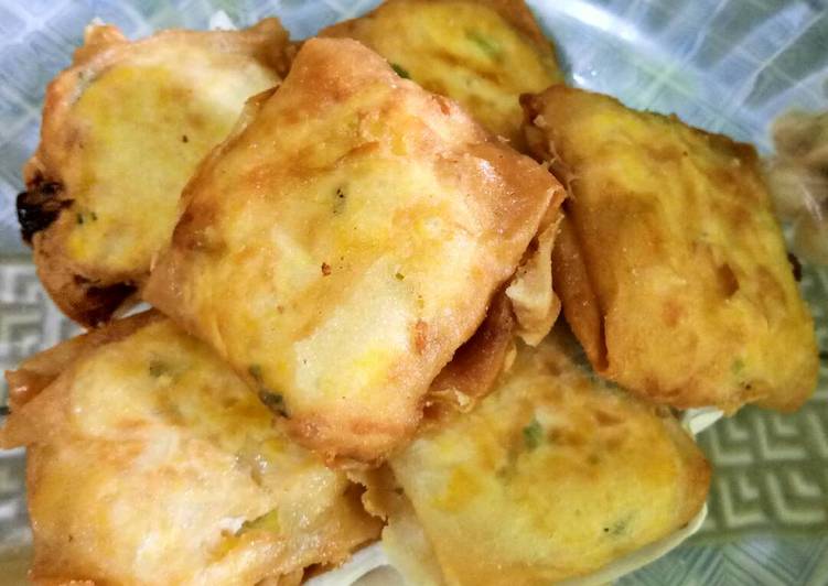 resep masakan Martabak Tahu Telur Bebek