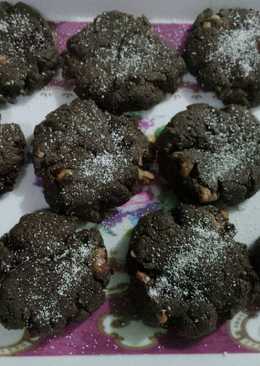 Choco pecan cookies #simple keto-cookies #no mixer