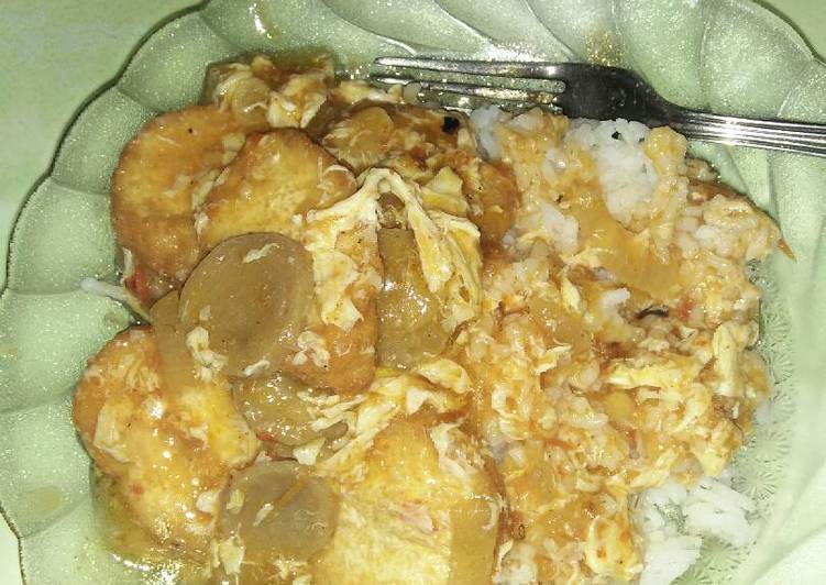 resep masakan Tofu Saus Padang