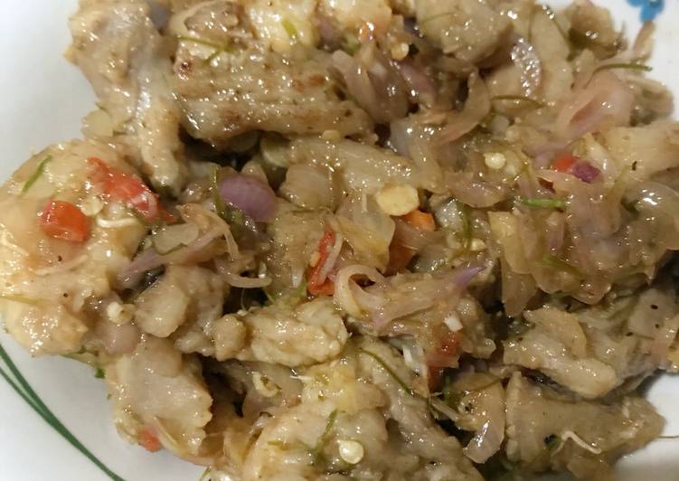 Sancam sambal matah recipe main photo