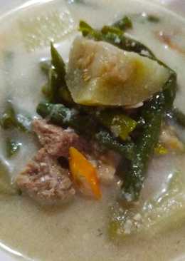 Lodeh terong daging