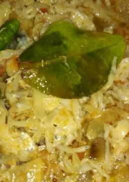 Teri sekul / teri nasi santan merah kilat