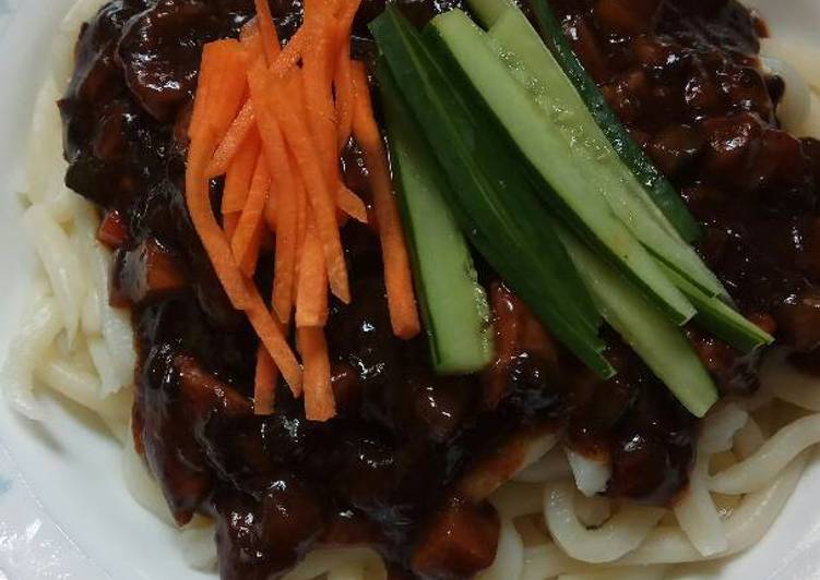 Resep Jajangmyeon rasa indonesia ala chef endah Dari endah sekar