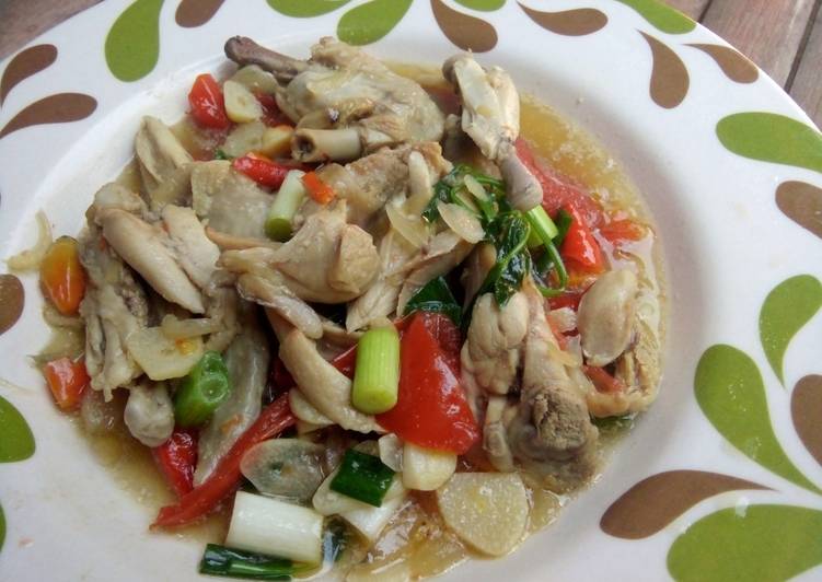 resep lengkap untuk Garang Asem Ayam