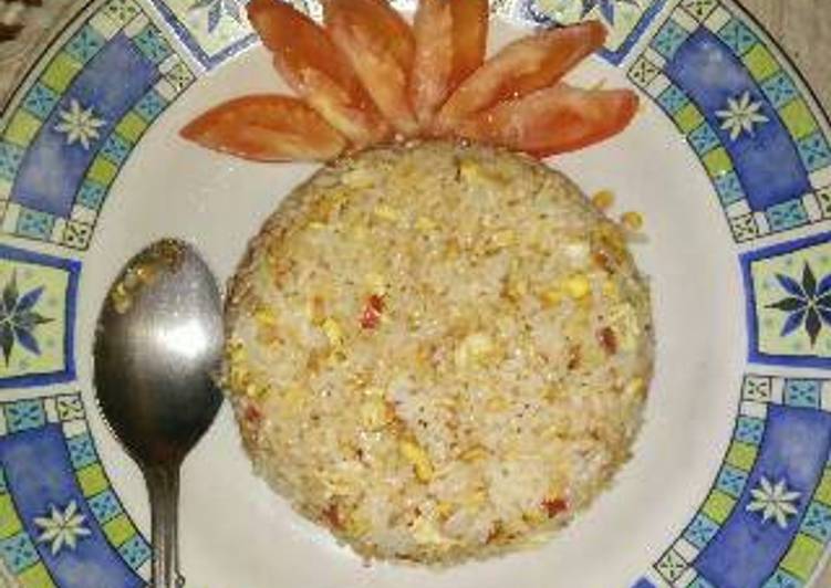 gambar untuk cara membuat Nasi Goreng Alakadarnya