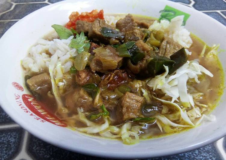 resep masakan Soto Daging