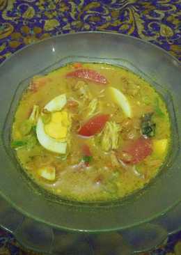 Soto ayam santan susu