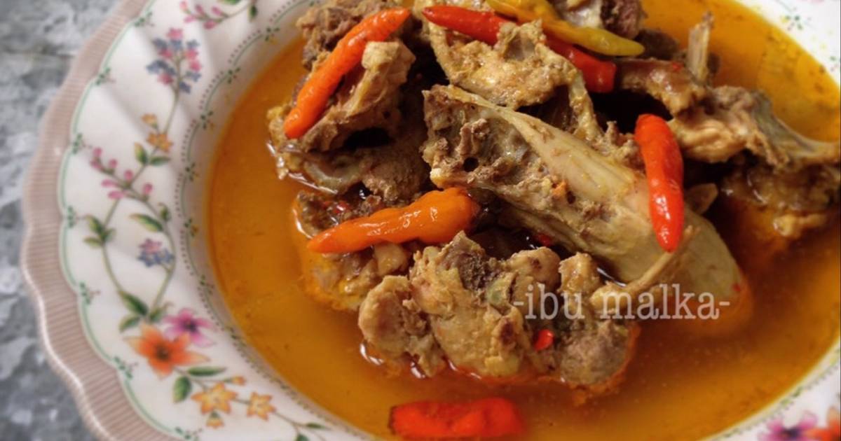 Resep Tengkleng Ayam Khas Solo ala Ibu Malka