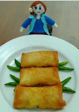 Lumpia isi kentang wortel
