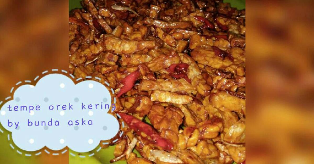  Orek  tempe  kering  73 resep  Cookpad