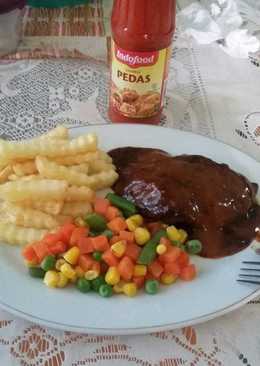 Steak daging sapi
