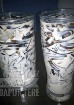 Es cincau susu leci #BikinRamadhanBerkesan