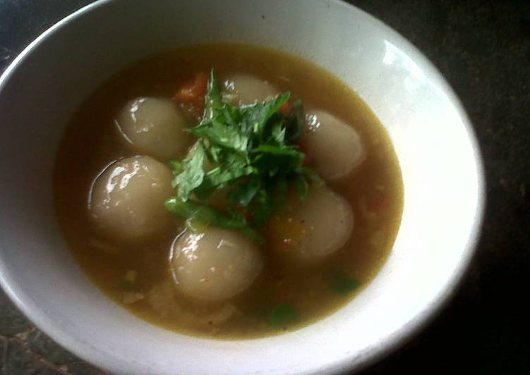 Resep Bakso aci kenyal - Mamah Reyhan