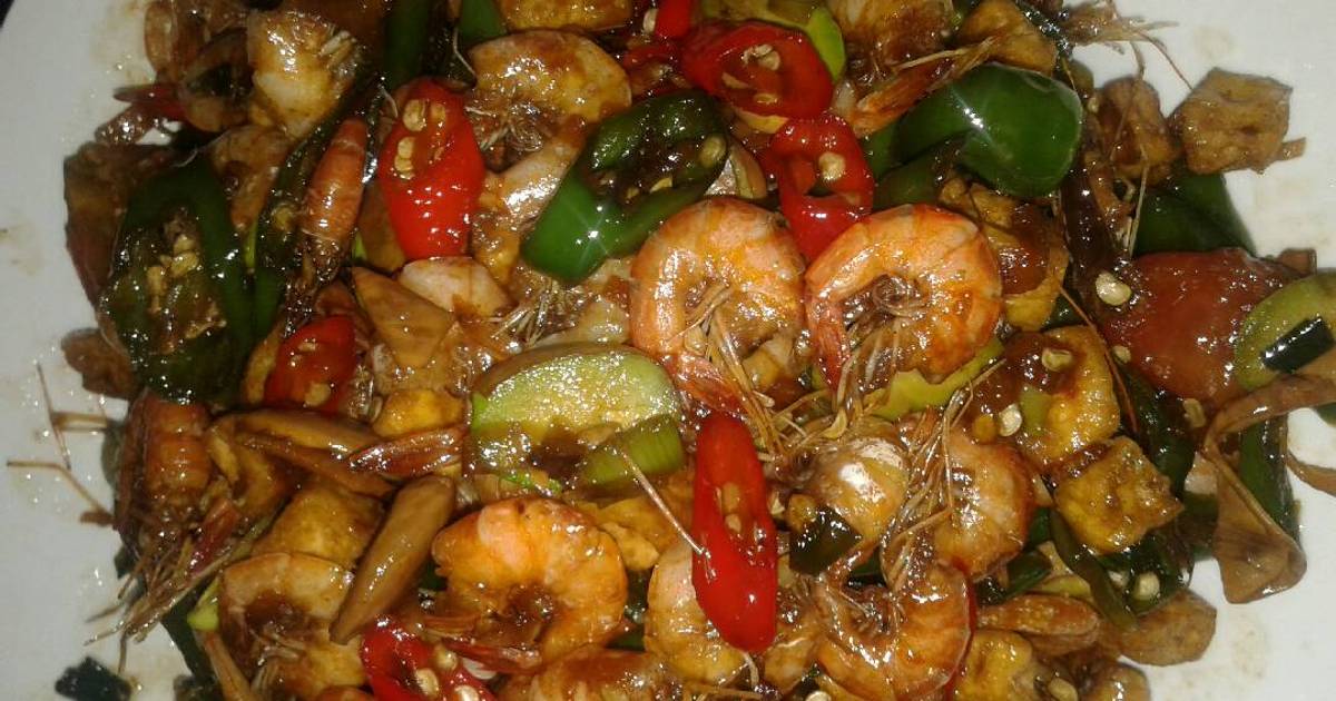 Resep Tumis  Udang Pete  Cabe Ijo Dapur Kreasi