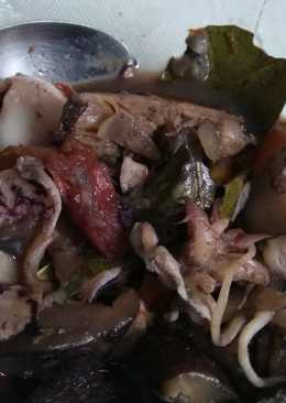 Sotong Sule cah jamur