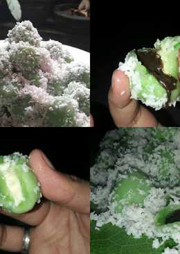 Klepon isi coklat dan keju