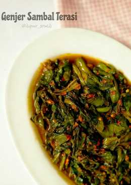 Genjer Sambal Terasi
