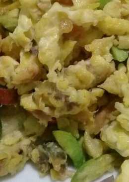 Orak arik ikan asin peda