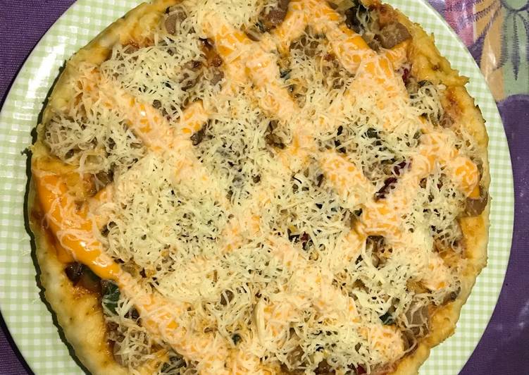 resep masakan Pizza Teflon Home Made