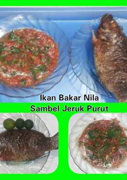 Ikan Bakar Nila Sambel Jeruk Purut