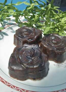 Eggless Choco Steamed Cake (No Egg, No Mixer)