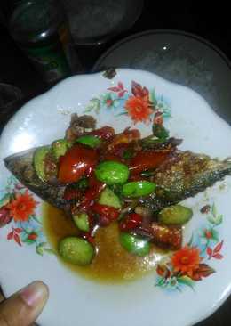 Peda goreng pete