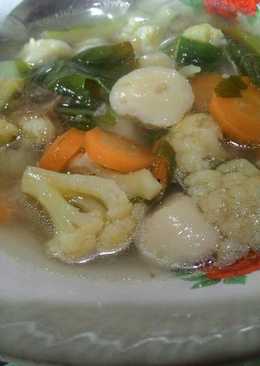 Sop bakso ayam