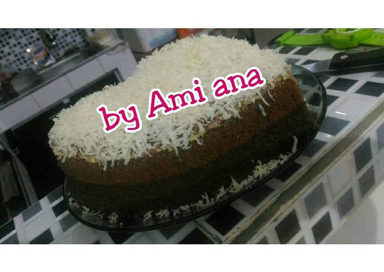 resep lengkap untuk Brownies kukus