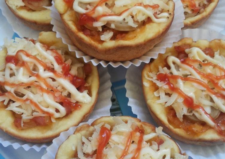 cara membuat Pizza Mini Bite