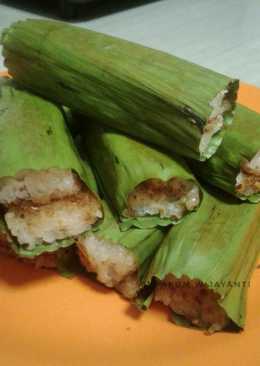 Lemper abon bakar