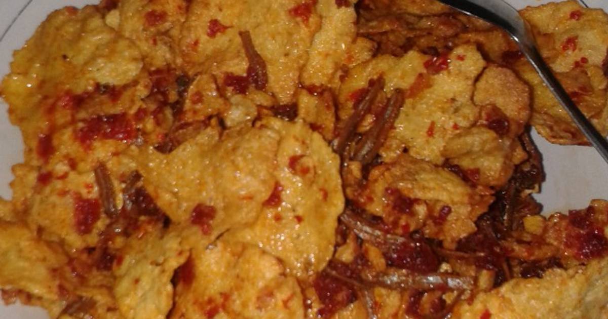  Kerupuk balado 7 resep Cookpad