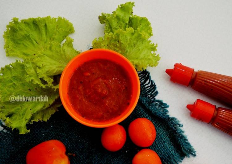 resep Saus Tomat Rumahan Untuk Pizza, Bakso, Lasagna dll