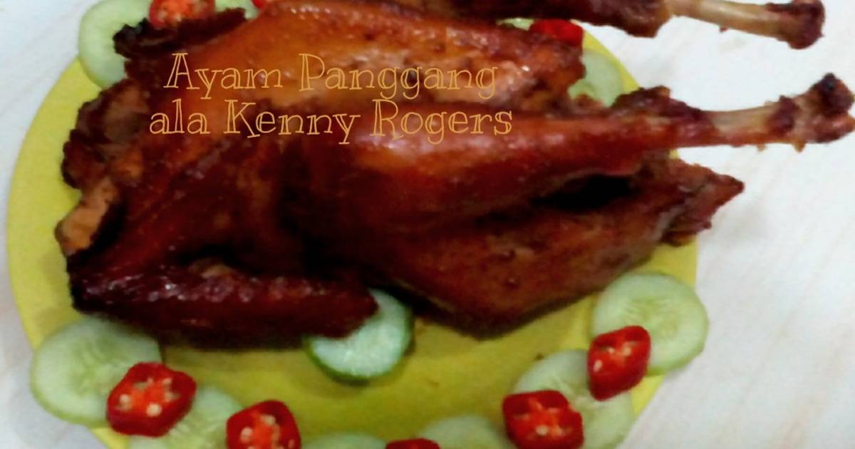 Resep Ayam Panggang ala Kenny Rogers ala Diyah Kuntari