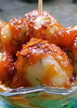 Cilok saos kacang