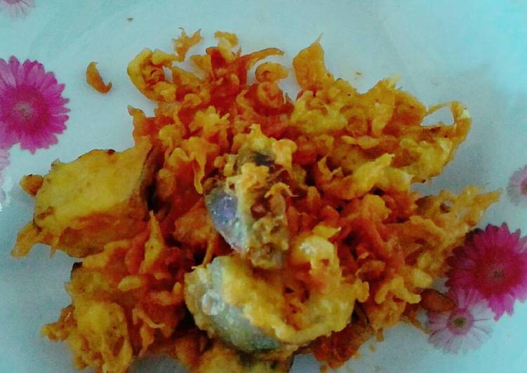 resep Terung goreng tepung kriukkriuk