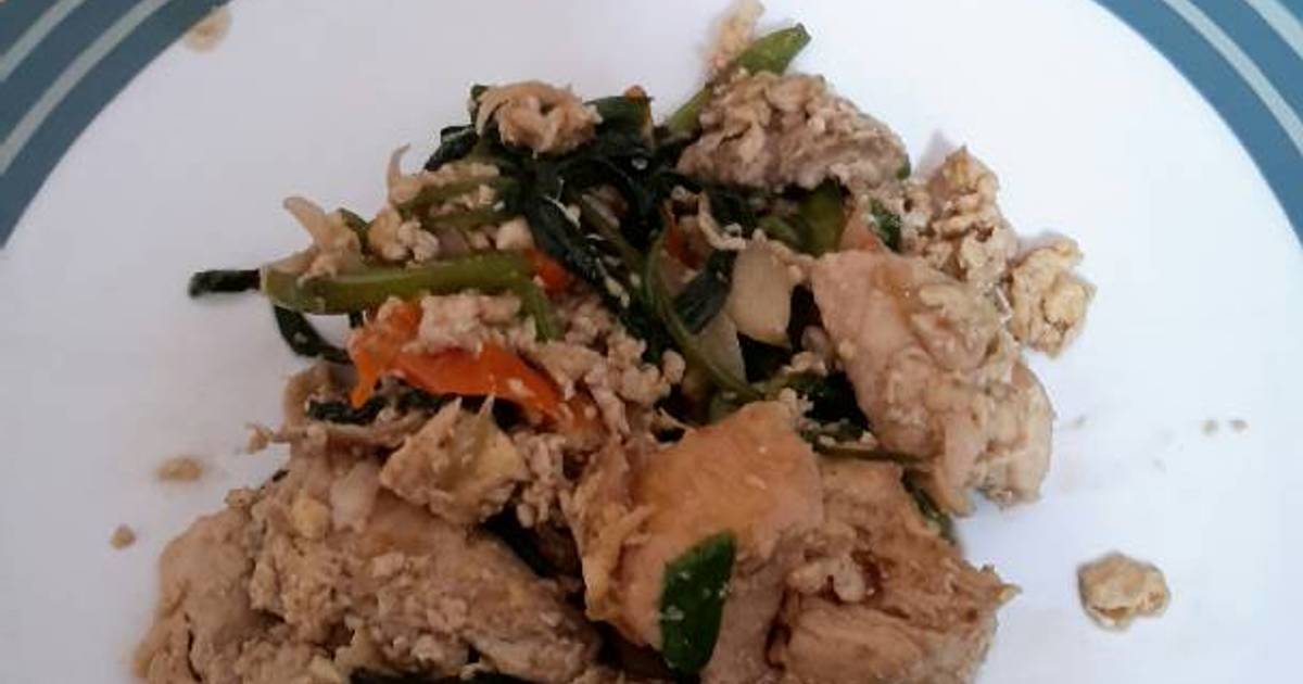 Resep Ayam teriyaki selimut telur ala shofiyah ning fitri